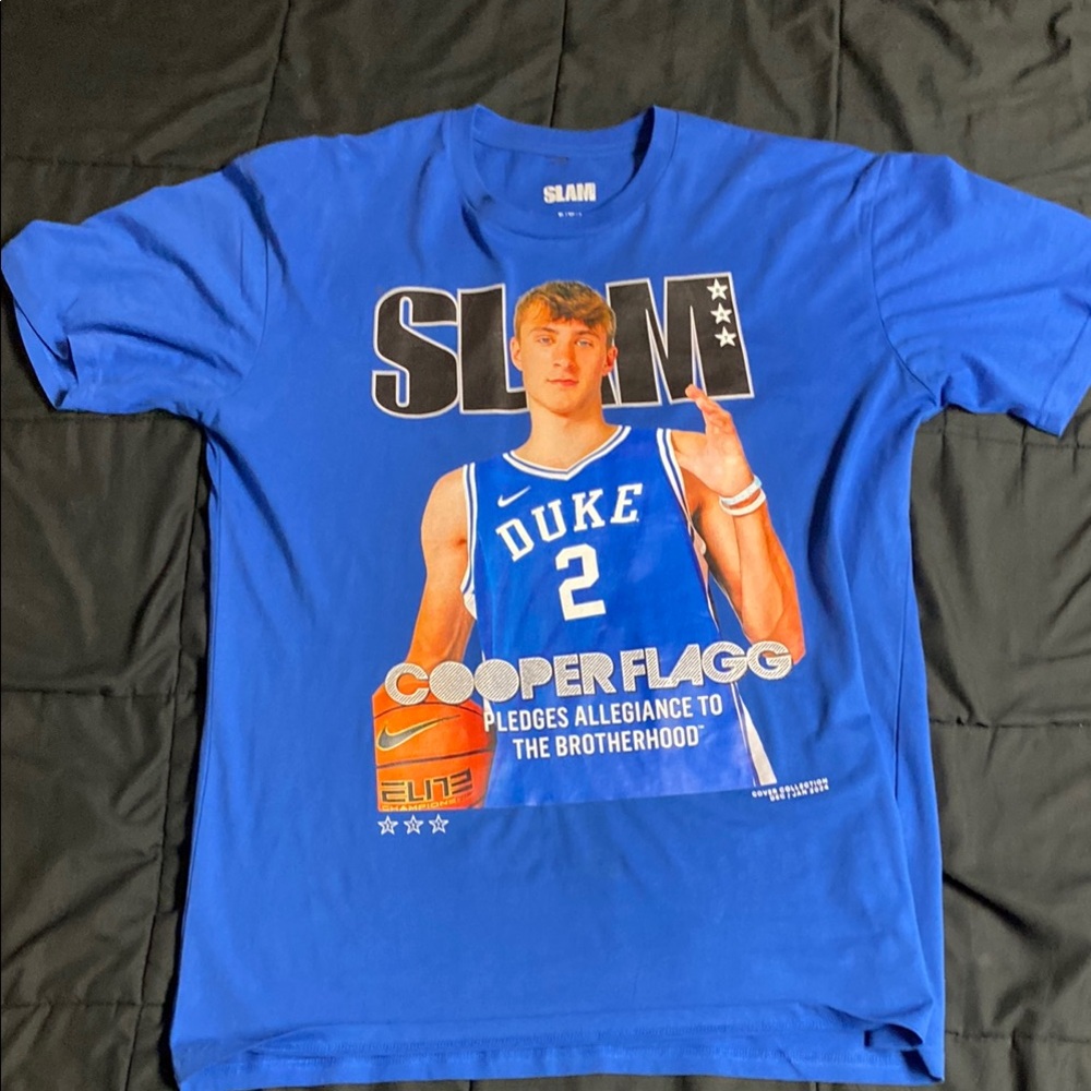 Cooper Flagg SLAM Duke Graphic T-Shirt